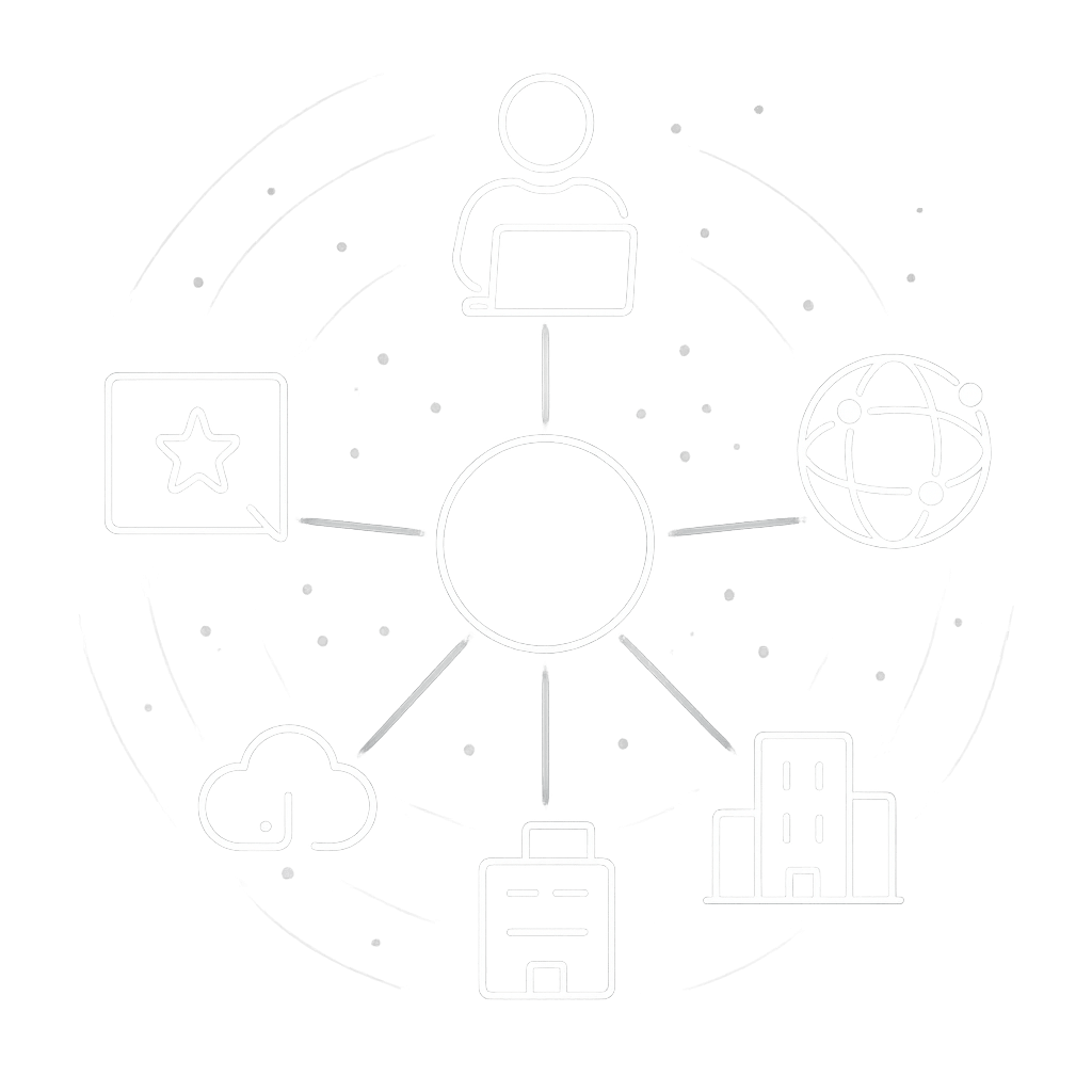 Growth Studios’ core target groups: Startups, remote companies, creative agencies, and established businesses